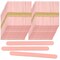 CraftySticks Colored Wood Craft Sticks 4.5 Inch, Red Orange Yellow Green Blue Purple White Black Pink Brown Popsicle Sticks